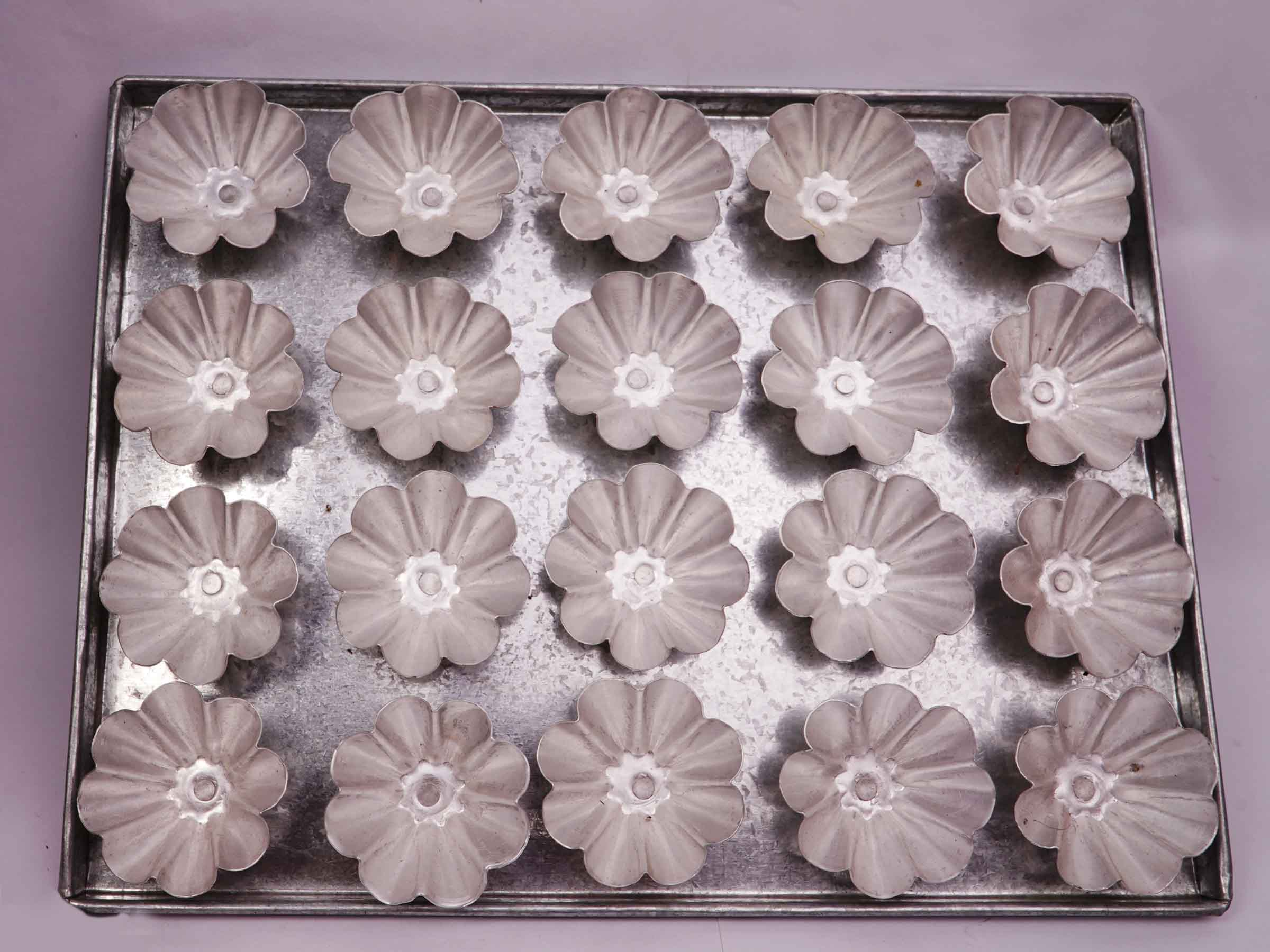 Aluminium Spunch cupcake Tray for 20 Spunch Bakeware